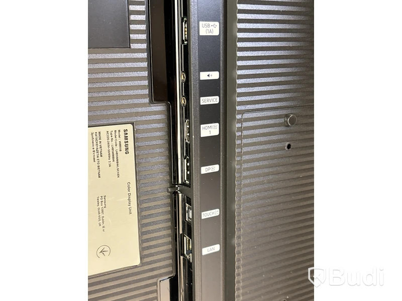 Skärm Samsung Flip, WM85B 85 tum touchskärm inkl. TV-ställ på hjul