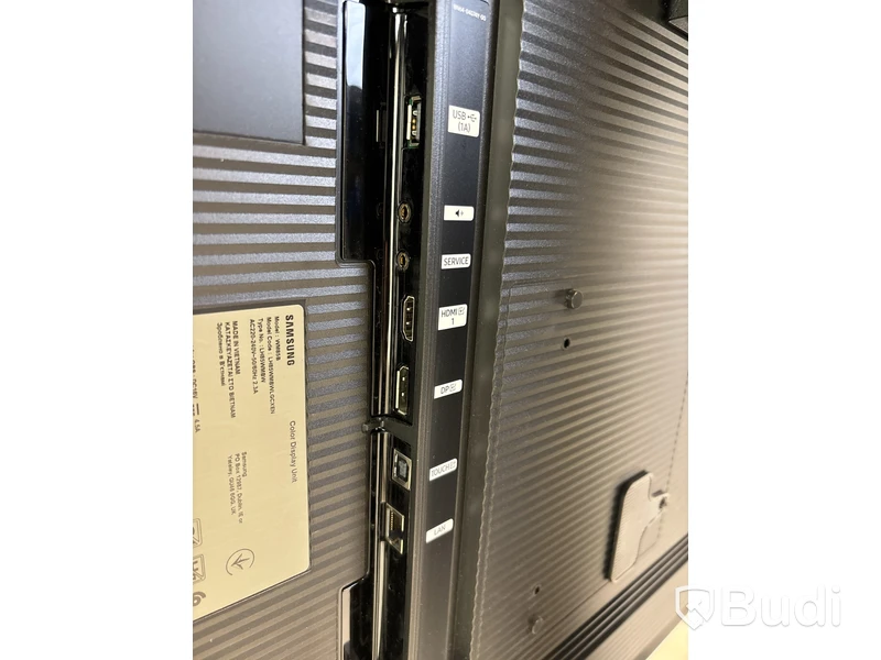 Skärm Samsung Flip WM85B 85 tum touchskärm inkl. TV-ställ på hjul