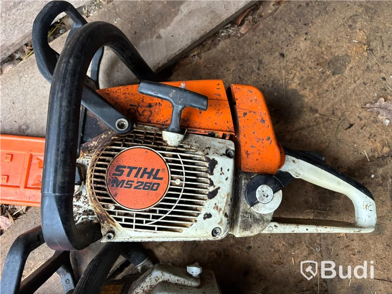 2 st. motorsågar Stihl och Jonsered