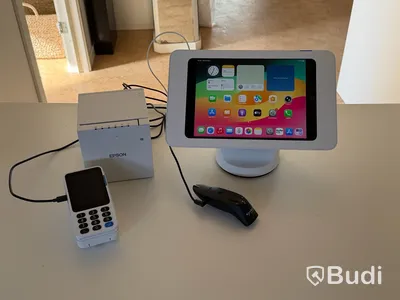 Kassasystem med iPad gen 9, kortläsare, kvittoskrivare och streckkodsläsare