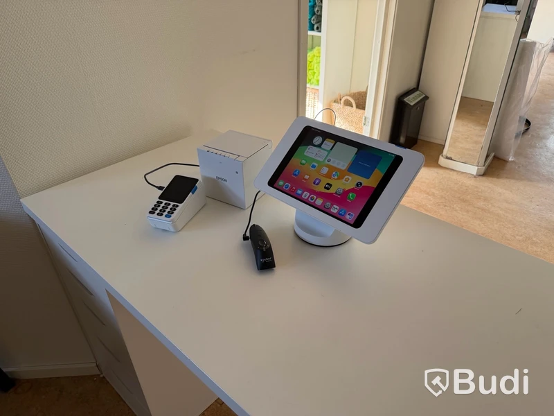 Kassasystem med iPad gen 9, kortläsare, kvittoskrivare och streckkodsläsare