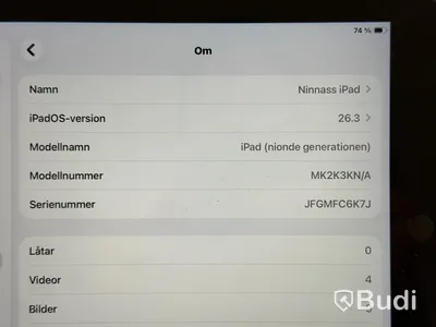 Kassasystem med iPad gen 9, kortläsare, kvittoskrivare och streckkodsläsare