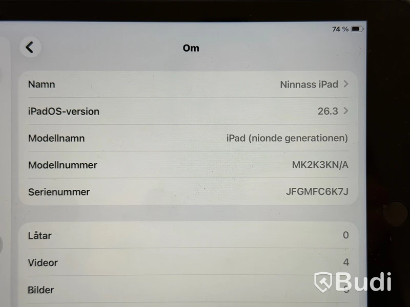 Kassasystem med iPad gen 9, kortläsare, kvittoskrivare och streckkodsläsare