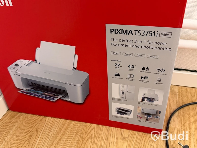 Skrivare, Canon Pixma samt dammsugare Biltema
