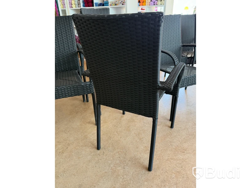 12 st stolar för utomhusbruk