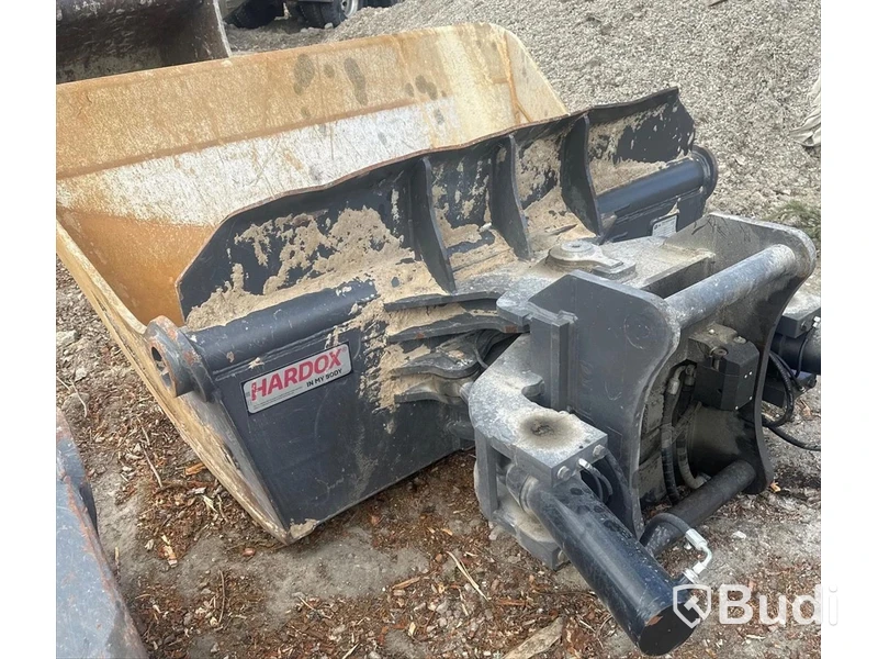 Götene Hydraulisk planerskopa HD QS70 11700L/2100 mm stående cylindrar, keps, Engcon QS70  - s/n 43238-5