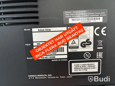Konica Minolta Bizhub c224e