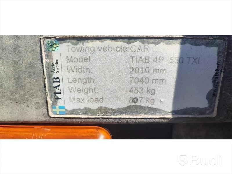 Släp TIAB 4P 550 TXI - LGF