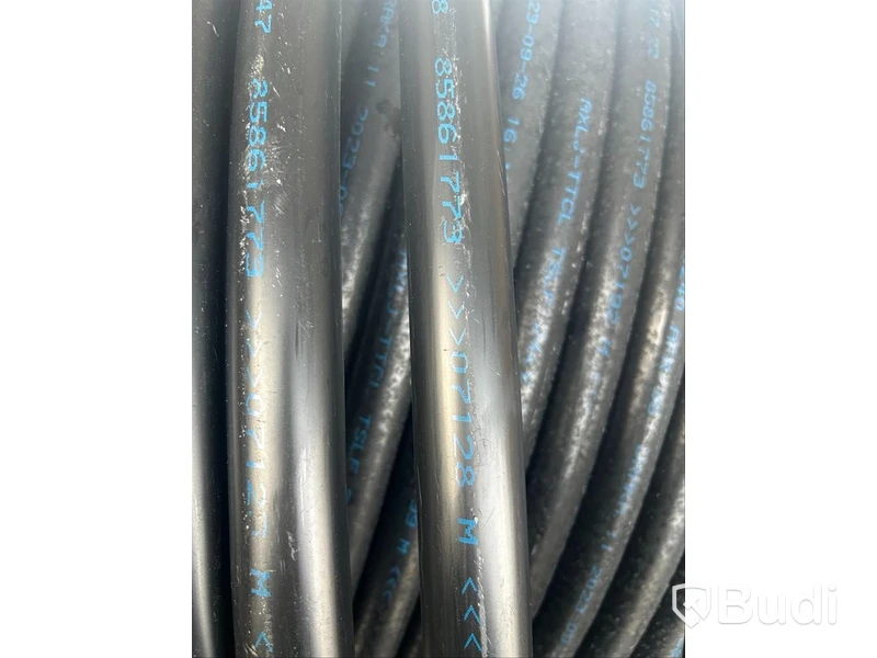 Parti elkabel kabeltrummor