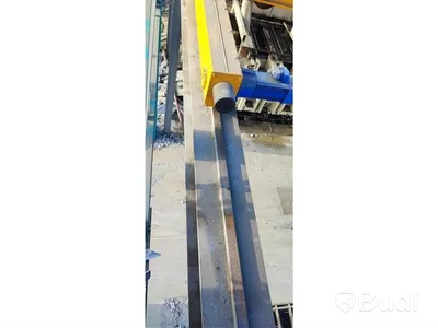 Traversbalk Abus 6.3 ton med 2 st. tillhörande transportbanor
