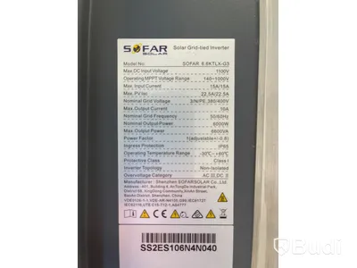Växelriktare Sofar Solar 6.6KTLX-G3