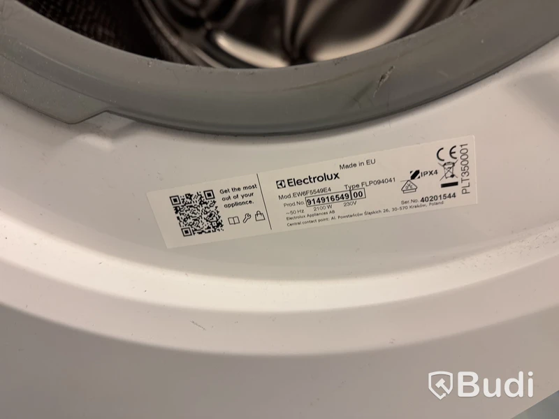 Tvättmaskin, Electrolux Perfectcare 600