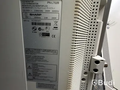 LCD-skärm Sharp PN-L702B, 240 W