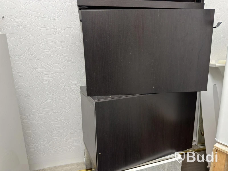 Förvaringsskåp IKEA BESTÅ, svartbrun, 5 st