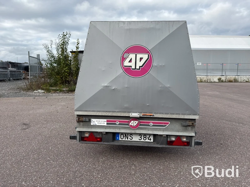 Släp TIAB D1, 4P RACING 380 RX, 2013