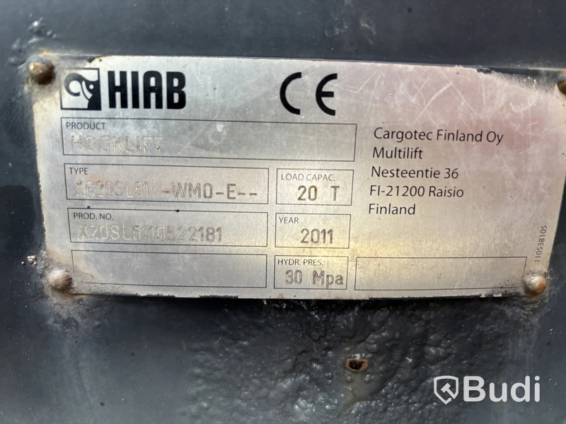 Kranväxlare Scania R480 LB 8X4*4 HSA -2011 | Reparationsobjekt