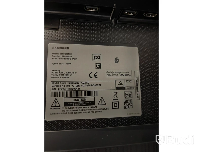 TV Samsung 85 tum