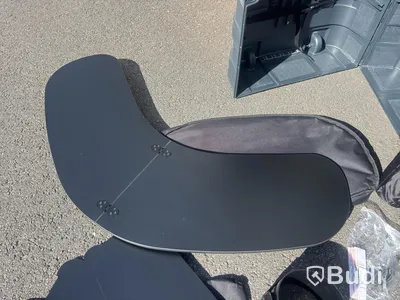 Mässdisk, svart, med tillbehör