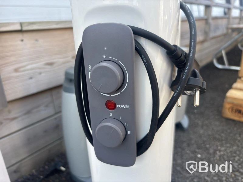 3 heaters, 2000 W
