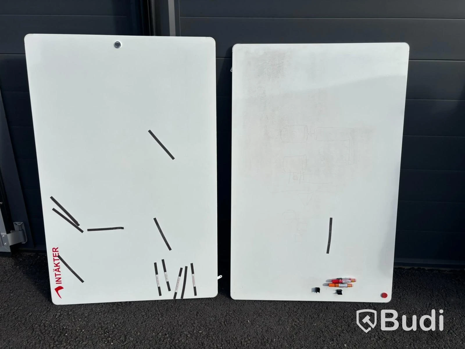 2 IKEA VEMUND Whiteboards.