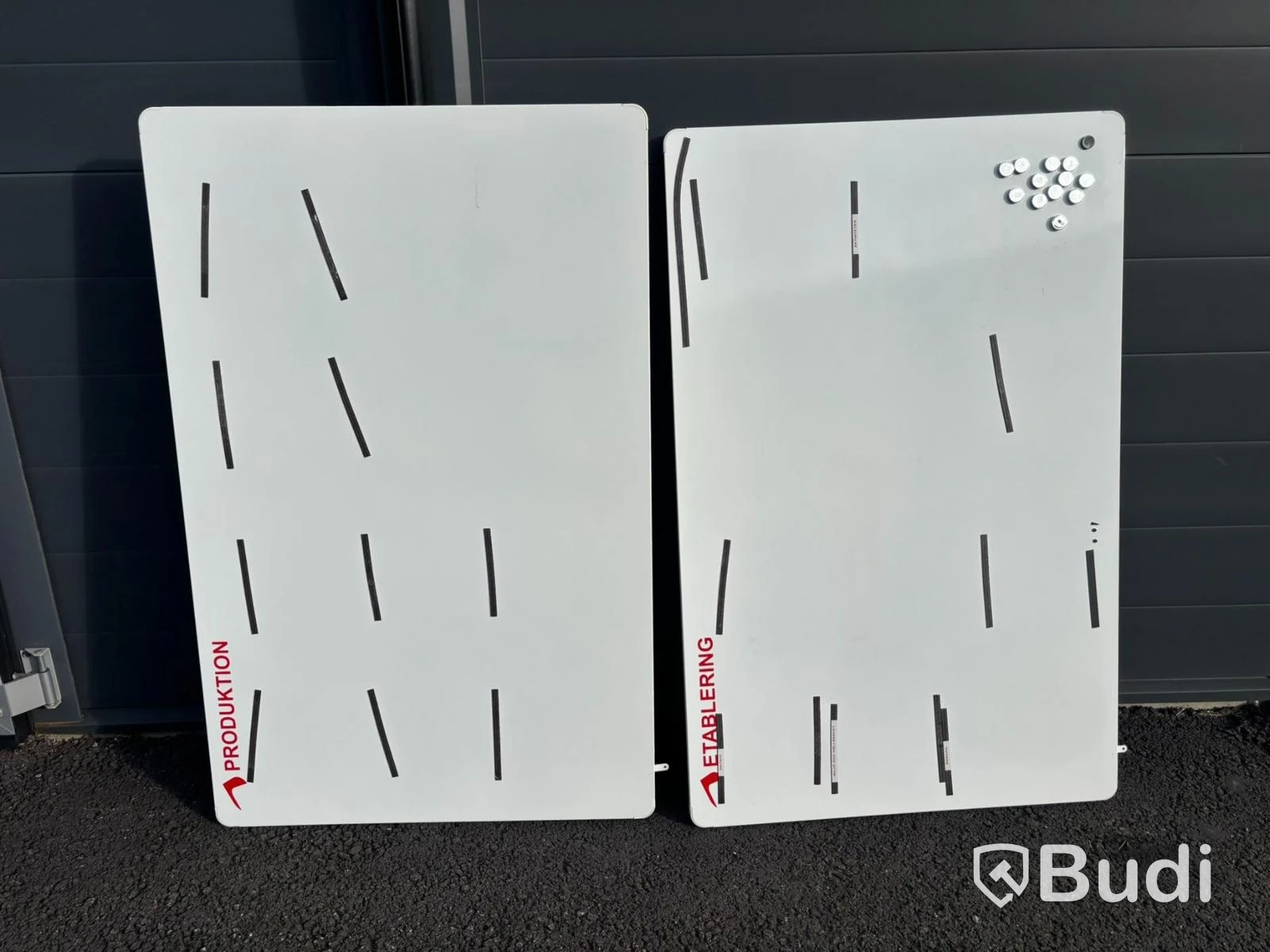 2 IKEA VEMUND whiteboards.