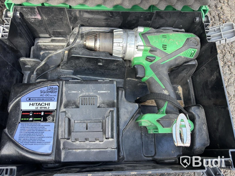Hitachi DS18DSL Cordless Drill/Drivers, 18V, 2 pcs