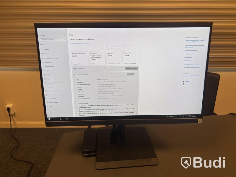 Lenovo V50a-24IMB All-in-One PC, 24-inch