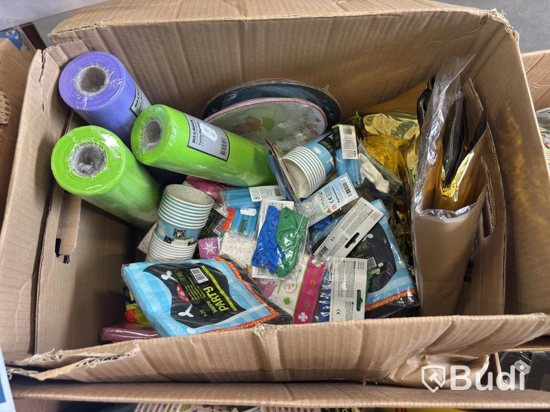 Hobby items, party supplies