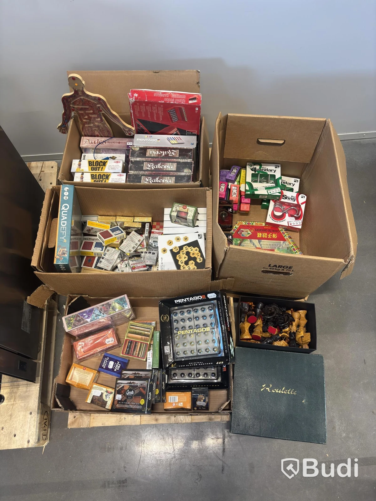 Lot of games, mixed board games and game sets