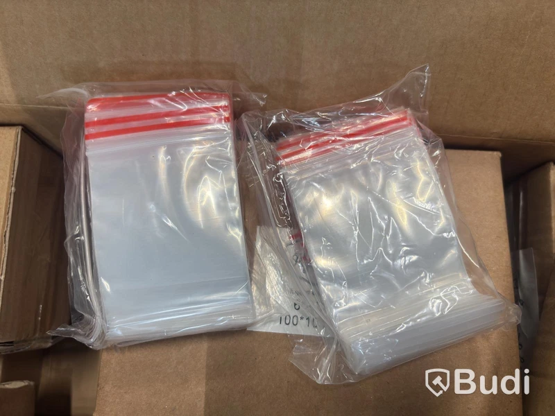Zip-lock bags, assorted sizes