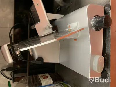 Skärmaskin, rostfritt stål, elektrisk