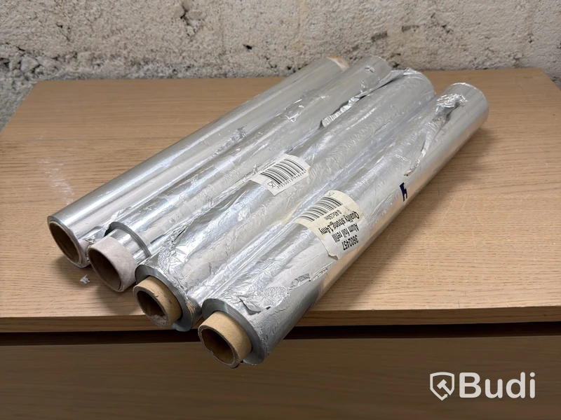 Aluminium foil, 4 rolls, 0.45 x 150 m, 14 µm
