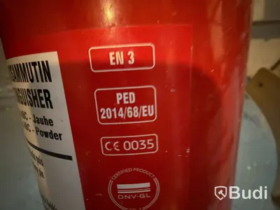 Brandsläckare, 6 kg ABC-pulver