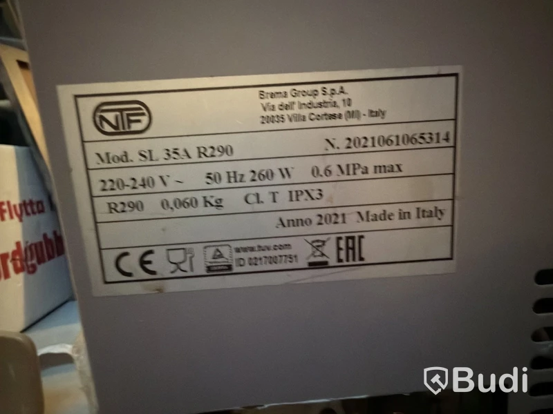 NTF SL 35A R290 Ice Machine, 2021