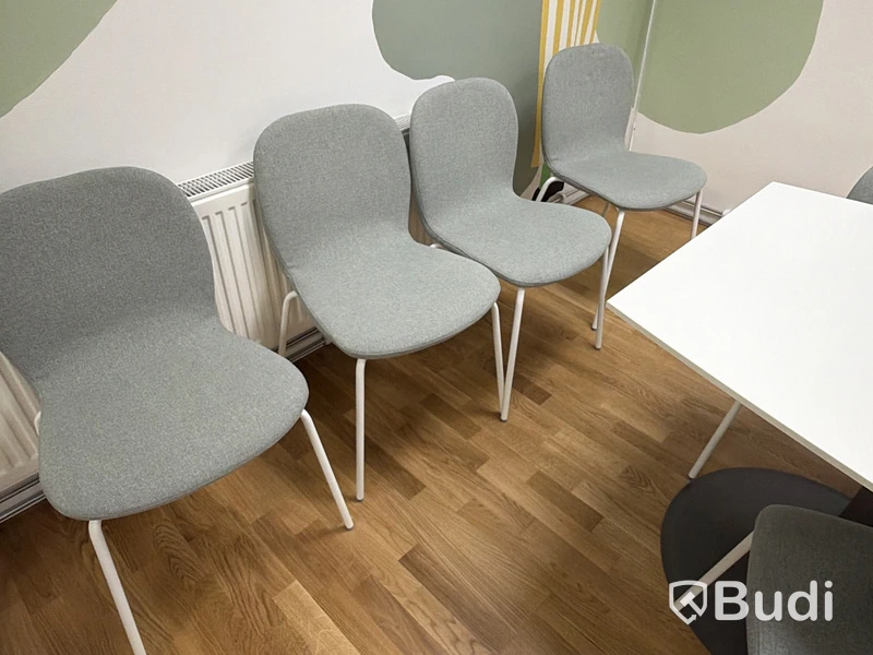 4 st stolar Stolar IKEA Karlpetter, grå