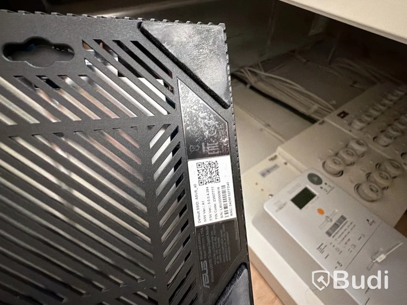 Router, ASUS, svart, nätverksutrustning