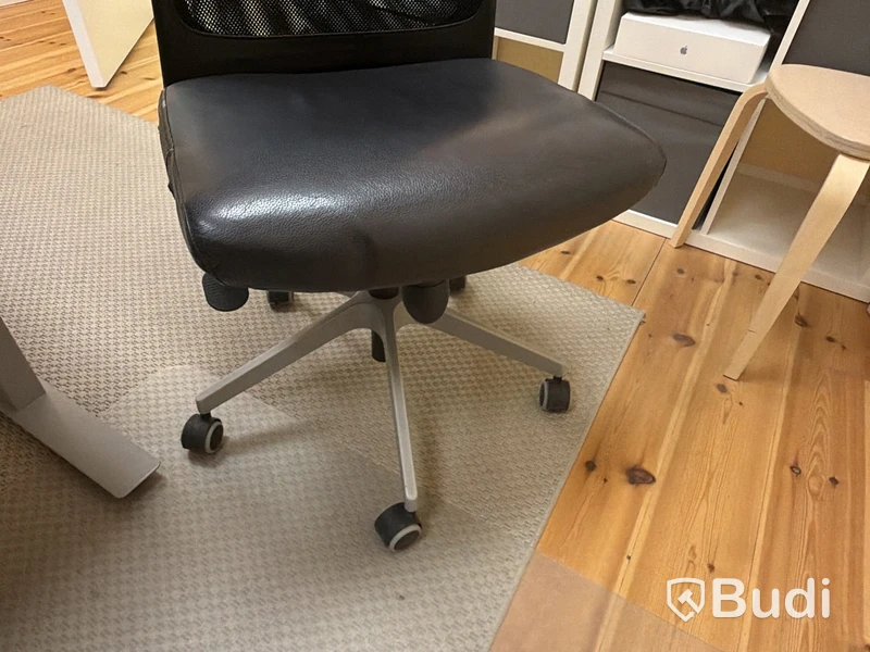 Kontorsstol mesh, svart, justerbar