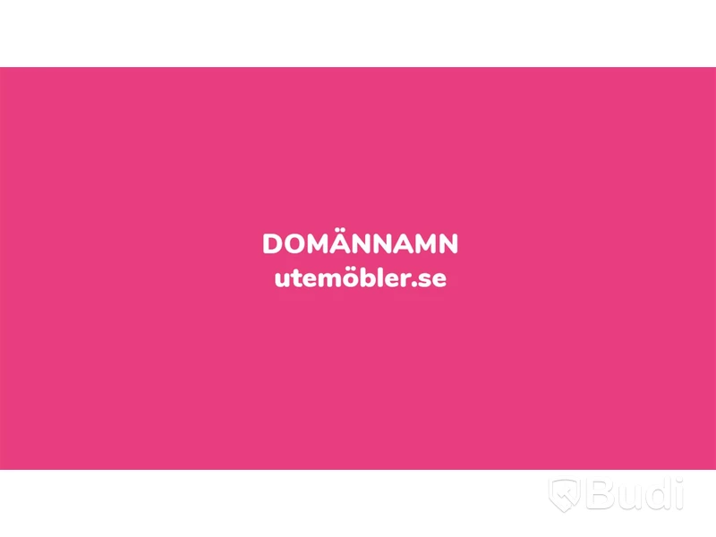 Domännamnet utemöbler.se