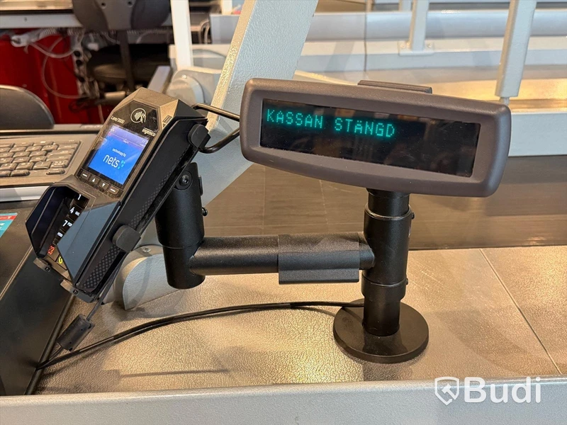 Kassasystem - Elo ET1515LS, touchskärm med streckkodsscanner och kvittoskrivare