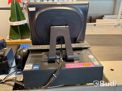 Kassasystem - Elo ET1515LS, touchskärm med streckkodsscanner och kvittoskrivare