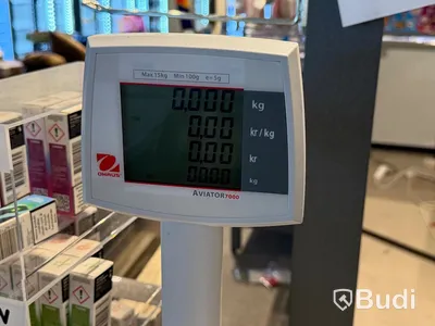 Våg, OHAUS Aviator 7000, butiksmodell