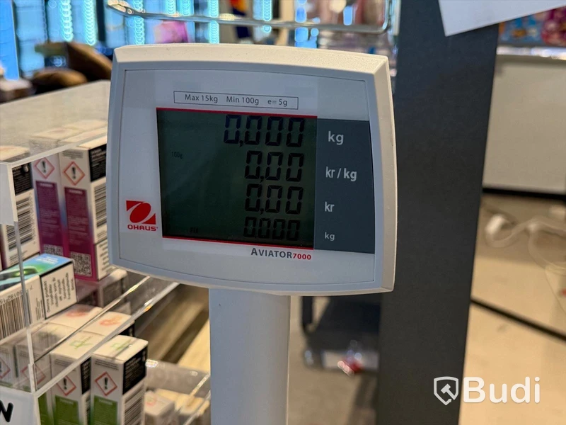 Våg, OHAUS Aviator 7000, butiksmodell