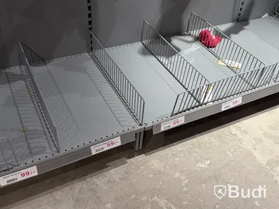 Komplett butiksinredning från ONGO Heron City (2000m²) inkl 4 st kassalinjer och 2 st entrésystem