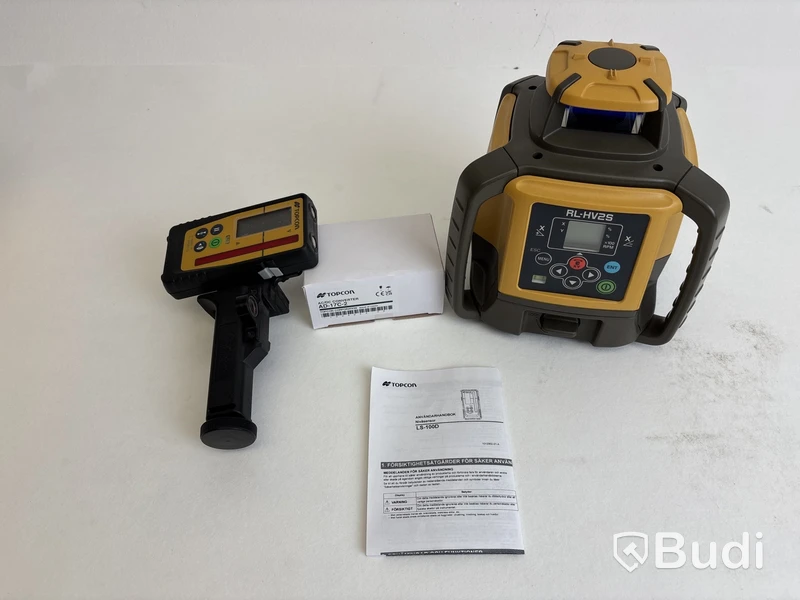 Rotationslaser-tvåfallslaser Topcon, RL-HV2S.