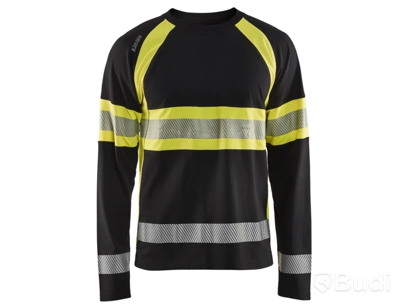 3 st. Långärmade t-shirtar Blåkläder, 3510-1030, stl. S