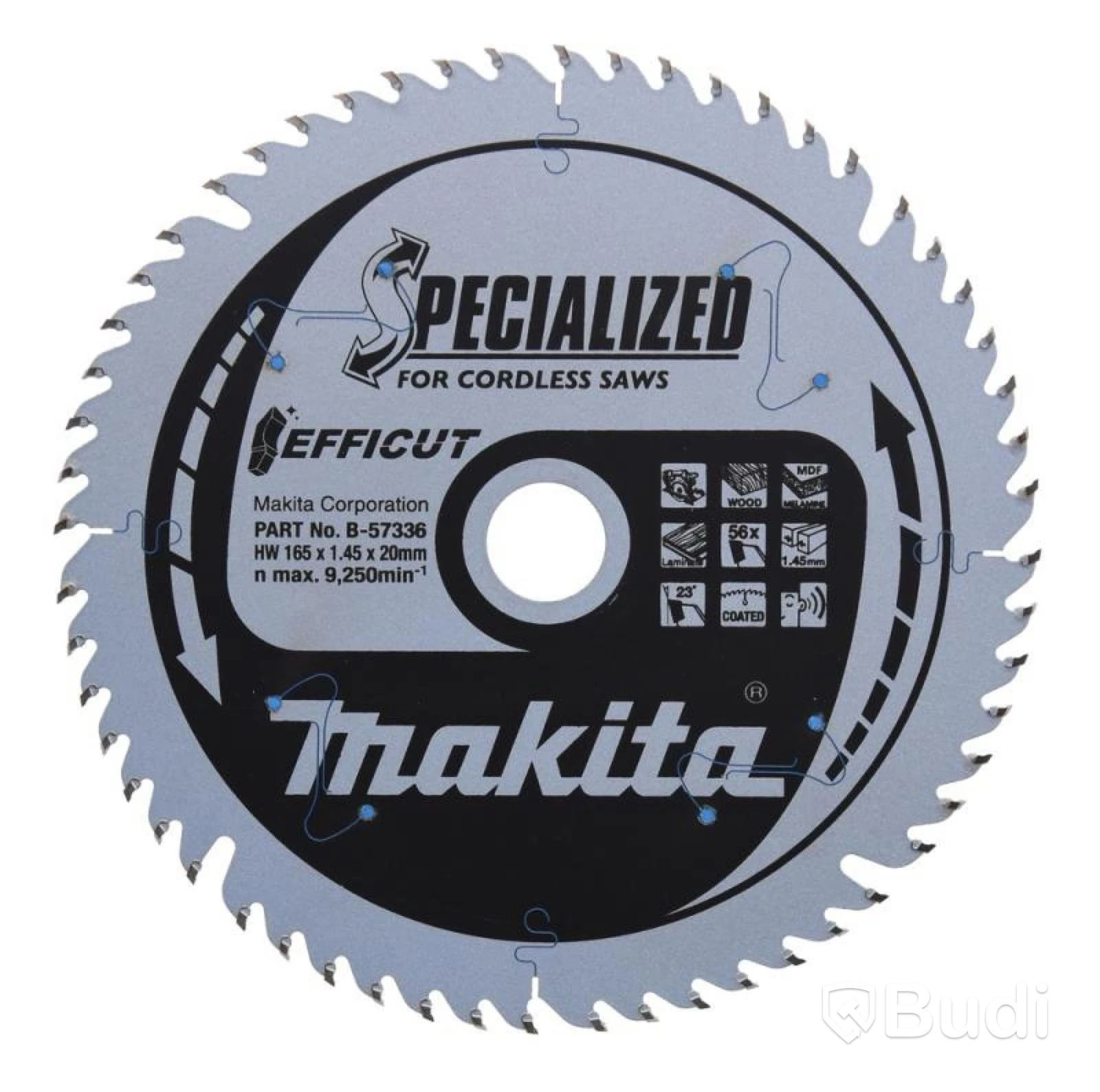 4 st. Cirkelsågblad Makita Sågklinga