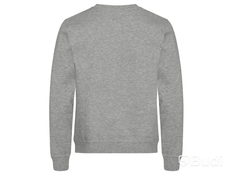 8 Clique sweatshirts, heather grey, size XXL