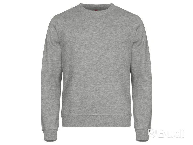 8 Clique sweatshirts, heather grey, size XXL