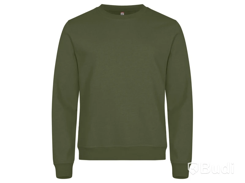10 pcs. Clique sweatshirts, army green, size M