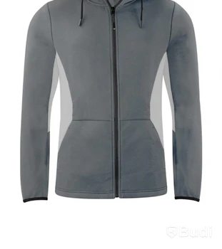 10 st. Hoodie med blixtlås Cutter & Buck, grå, olika storlekar